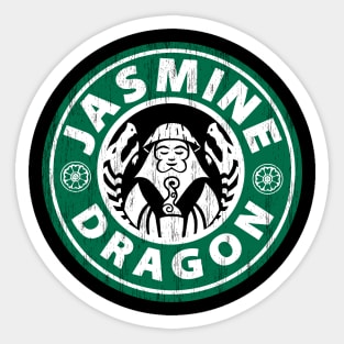 Jasmine Dragon Vintage Sticker